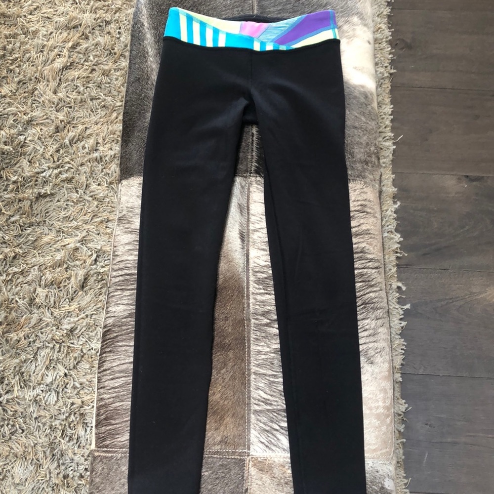 Ivivva black leggings size 8